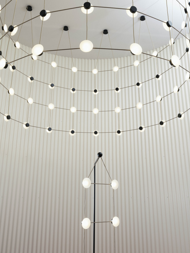 Posillipo F75 - Lampada a sospensione circolare